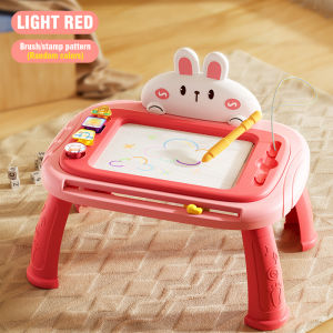 CONUSEA | Kids 2in1 Magnetic Painting Table Erasable Graffiti Writing Drawing Toys Cartoon Educational Toys Wordpad Children Gift