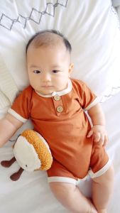 Libby 1pcs Flynn Romper Earth New Colour Baby Bayi