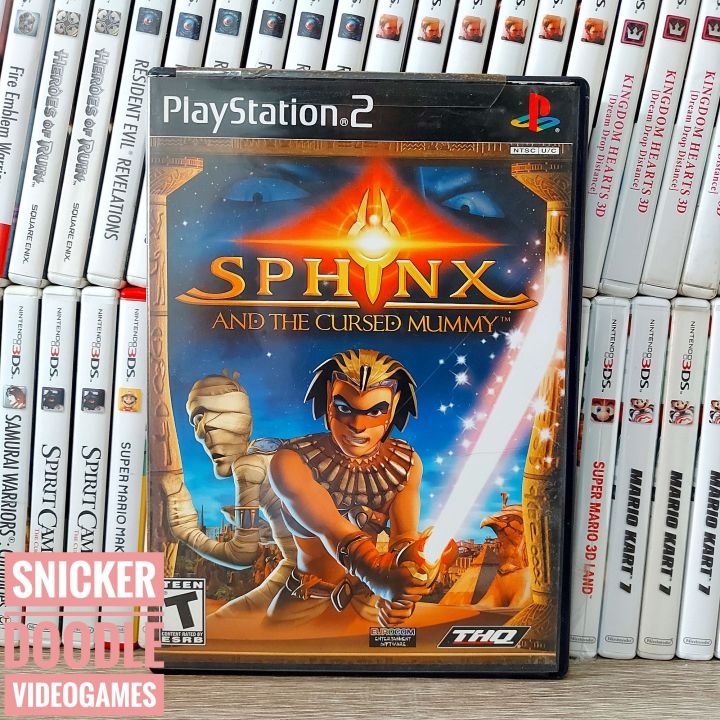 PS2 Game: Sphinx and the Cursed Mummy US NTSC Original Preloved | Lazada PH