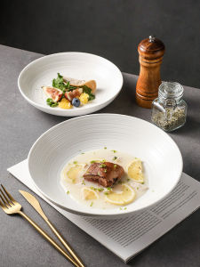 Elegant Deep Plate 8 inches