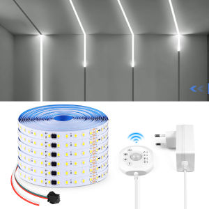 WS2811 LED Strip Ceiling Horse Race Chase Track Light 5/10M PIR Motion Sensor LED Tape Diode Ribbon For Room Night Corridor Lamp