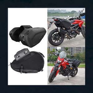 BỘ 2 TÚI TREO HÔNG GHOST RACING VÂN CACBON XE MÁY DUNG TÍCH LỚN CHỐNG NƯỚC