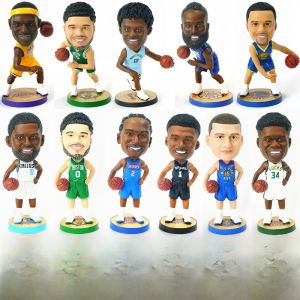 Basketball Star Doll Model Toy Display Piece Handmade Irving James Curry Kobe All-Star Gift Collectible Sports Fan Supplies