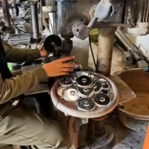 1 Lusin Tutup Gelas Stainless Steel Glass Cover Stainless 8cm