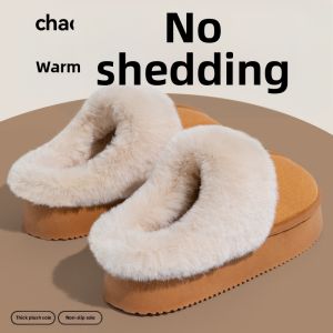JIFANPAUL | Anti-slip Thick Warm Fleece Slippers