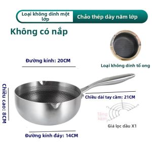 Nồi Đun Thực Phẩm Cho Bé 316 Thép Không Gỉ