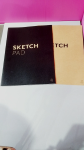 Saengroong สมุดวาดเขียน สมุดสเก็ตซ์ภาพ สมุดวาดรูป (ขนาด A3 A4 จัตุรัส ) 1เล่ม