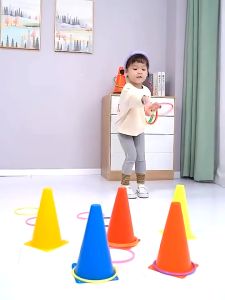 Cozyi  COD เกม โยนห่วง กรวย ฝึกความแม่นยำ ออกกำลังกาย สำหรับเด็ก