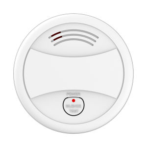 【New Arrival】 Tuya WiFi Wireless Smoke Detector High Sensitivity Smoke Detector Sensor Alarm Compatible with Alexa/Google Home for Indoor School Shop