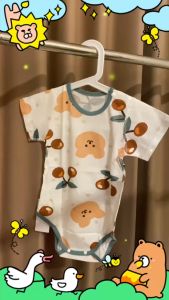 [Ready Stock] New Baby romper Newborn baby clothing 💕Ready stock💕100% cotton Childrens jumpsuit Baju bayi