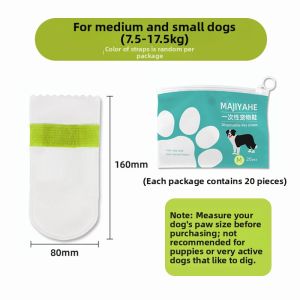 VOA | Disposable Dog Shoe Covers Rain Shoes for Small Dogs