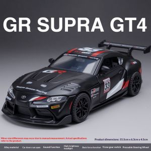 Mô Hình Xe Hơi Hợp Kim Đúc Tỷ Lệ 1/32 Supra GT4 Với Âm Thanh Và Ánh Sáng Mô Phỏng Đồ Chơi Trẻ Em Quà Tặng Xe Thể Thao Cho Bé Trai