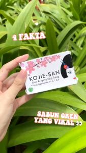 KOJIE-SAN Sabun Mandi Batang 65gr Skin Brightening Soap With Kojic Acid Mencerahkan Kulit Original BPOM Halal