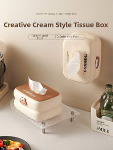 AMU·PIGGY | Creative Creamy Decorative Tissue Box