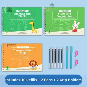 OUKUMAN | Doodling Control Practice Book for Kids