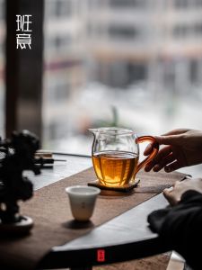 แก้วชงชาทนความร้อนทำมือ บันยี่ พับลิคคัพ ขนาด 400 มล ผลิตจากแก้วบอโรซิลิเกตคุณภาพสูง งานฝีมือแท้สำหรับการชงชา