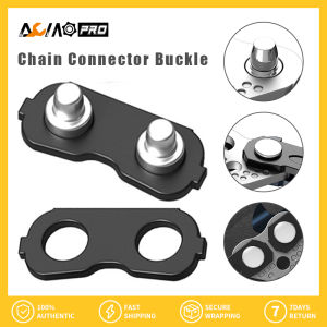 AumoPro 1PC Chain LinksChain Link Kit Size 3/8 (1 Set=1 Male and 1 Female) Chainsaw Chain Chainsaw Electric Chain Saw Chain Gasoline Logging Saw Chain 325/404 Chain Connector Joint Buckle
