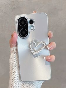 Aurora Silver Full Cover Anti-Fall Female Version Vivos30 Phone Case Fashionable Protective Shell Shockproof Lightweight Acrylic