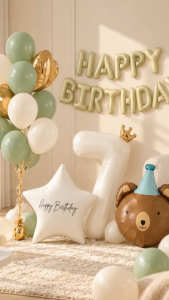 32 Inch White Star Foil Balloon Happy Birthday Birthday Party Decoration Backdrop Aesthetic Decor
