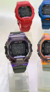 CUSTOM NAMA KD-1003 AUTOLIGHT Defender Digital Watch Lelaki | Sporty 30M Water Resistant | Stopwatch