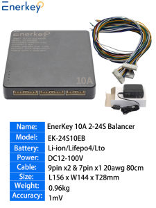 Energey 10A Smart Active Balance 2S ~ 24S แบตเตอรี่ Li-Ion Lifepo4 /LTO/NCA ที่ใช้งานชุดแบตเตอรี่