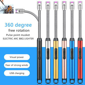 ที่จุดไฟ ที่จุดเตาพกพา ชาร์จ ไฟแช็คหัวฟูแฟชั่น USB ไฟแช็ก ที่จุดเตาแบบไฟฟ้า ที่จุดไฟเต ราคาที่สุด