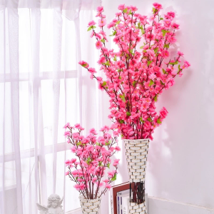 65CM Artificial Sakura Artificial Pench Flower Artificial Flower For Home Decor