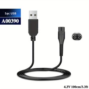 Bộ Sạc USB Thay Thế Cho Máy Cạo Râu Philips 3000-9000 OneBlade 4.3V QP2520/2620 RQ320/328/330/350 Dây Nguồn Tương Thích