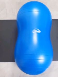 Anti-Burst Pilates Yoga Ball Peanut Yoga Fitness Ball 45*90CM Home Exercise Equipments