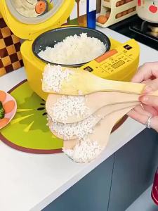 Nonstick Rice Serving Spoon 1/2/3Pcs Premium Thickened Stainless Steel Kitchen Utensil for Home Kitchen Daily Cooking Use