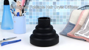 Temperature Resistant Silicone Hairdryer Diffuser Cover Dispersing Drying Hair Care Accessory