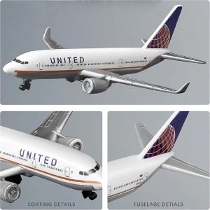 Aeroplane B747 Model Toys Airplane 747 United Airlines 1/400 Scale 16cm Alloy Metal Kid Aircraft Plane Model Children Gift