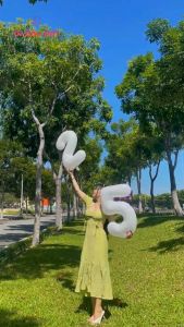 [HOT TREND] Bóng số size 70cm trang trí sinh nhật phong cách Hàn Quốc