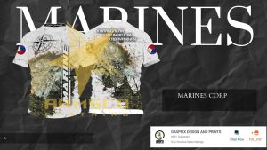 Marines Corps V3 T-shirt Full Sublimation