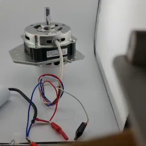 มอเตอร์ปั่นแห้งซัมซุง135W/160W แกน 12 มิล มอเตอร์ปั่นแห้ง 3 หู คางหมู ขดลวดทองแดง อะไหล่เครื่องซักผ้า ทองแดงแท้100%