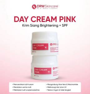 🆔💯% ORIGINAL Day Cream Pink | Krim Siang | Cream Siang | Sunscreen Day Pink DRW SKINCARE