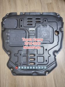 Tấm Chắn bùn gầm động cơ cho Toyota Camry 2019-2023- Chất liệu thép3D- Nhựa cao cấp Polymer Alloy Steel dày 5 mm in