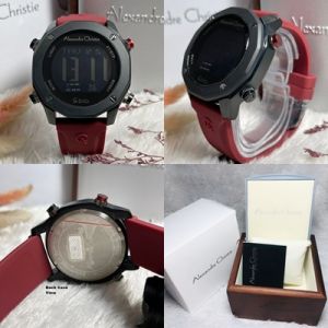 Jam Tangan Pria Alexandre Christie AC9377 AC 9377 AC 9386 AC 9370 AC 9342 Original Garansi Resmi 1 Tahun - Rubber