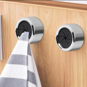4pcs Punch Free Dishwashing Cloth Storage Clip Dishcloth Clip Kitchen Household Gloves Hook Towel Rack Hole Clip Wall Hanging