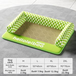 HELLOLEIBOO | Đệm Giường Thú Cưng Chống Xé Rách Mát
