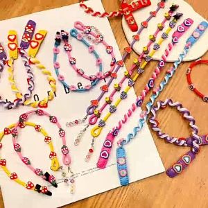 【Pharaoh🎀COD】 Karet Rambut Cewek Korea Motif Lebah Panjang Aksen Wrap Style Perhiasan Wanita Cewek Fashion Import Quality