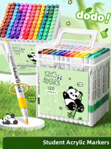 OUKUMAN | Elementary School Art Watercolor Pen Non-see-through Washable