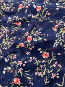 Vải voan sơn hoa cao cấp .Hình chụp thật chuẩn nét chất vải. Khổ vải 15m