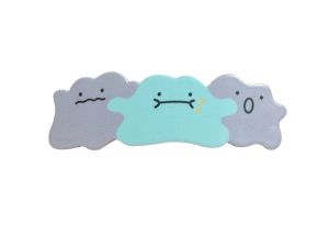 Bandai | Ditto Cartoon Acrylic Hair Clip Cute Soft Cloud Bangs Side Clip Versatile Headwear for Daily Use Office