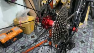 Đùm xe đạp cối nổ HASSNS PRO7 cối MS cho líp Shimano 12S - màu Tím