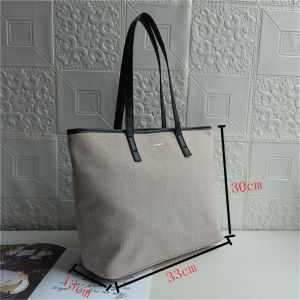 กระเป๋าผ้าใบยูนิเซ็กซ์ความจุขนาดใหญ่สำหรับเดินทางแบบลำลอง กระเป๋าสะพายไหล่แบบลำลอง สีบล็อก ซิป กระเป๋าผ้าใบแฟชั่น