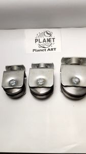 (NEW) Roda Pagar Sliding UNiversal 6cm / Roda Lipat Heavy Duty (bisa semua Ukuran Hollow)