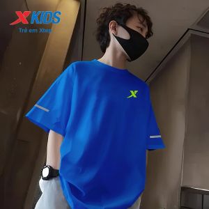 XTEP | Áo Thun Thể Thao Thoáng Khí Hút Ẩm Cho Trẻ Lớn