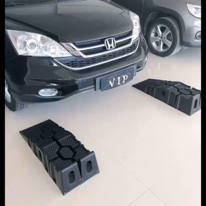 Car Jack Ramp Heavy Duty Plastic Car Ramps Car Vehicle Truck Repairing Hand Tool Maintenance Car Oil Changing 1 Pair (2 Pcs)