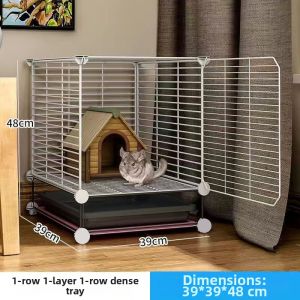 Space-saving Large Cage for Chinchillas and Gliders Extra Large